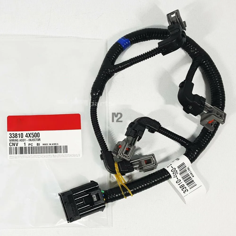 

Fuel injection nozzle harness plug lnjector Wiring Assy For KIA CARNIVAL SEDONA 2.9L J3 Diesel 2001-2009 338104X500 33810-4X500