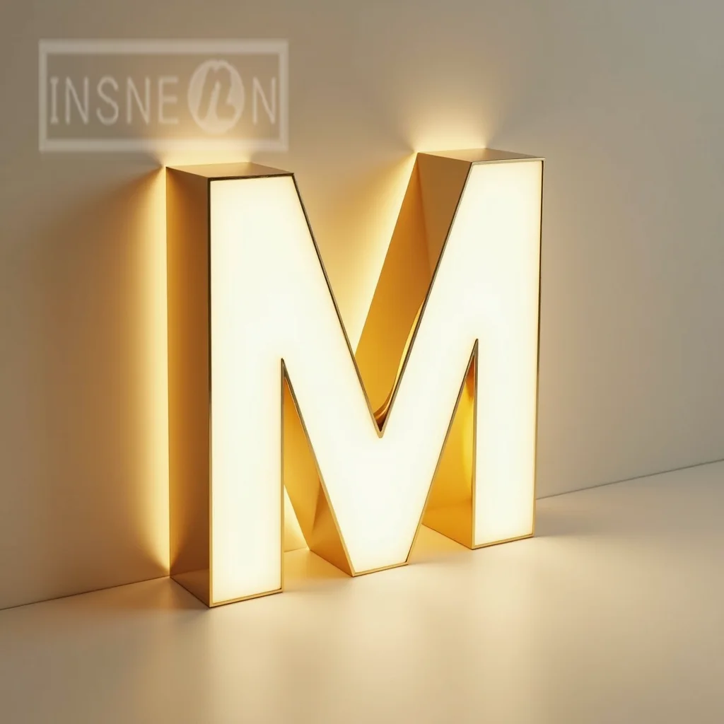 Enseigne rétro-éclairée personnalisée pour entreprise, enseigne logo 3D en métal, caisson lumineux LED, enseigne murale d'extérieur et de bureau - Canada