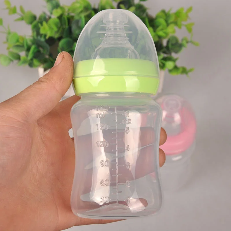 Natural Flow PP Baby Bottle with Natural Response Nipple, Wide Neck Anti-Colic Baby Bottles