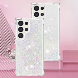 Bling Moving Liquid Glitter Sparkle Phone Case Cover - Galaxy S20 FE (White (Liusha))