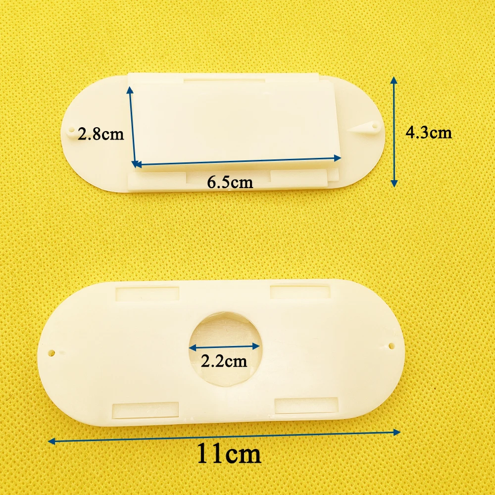 Boardman Porter Escape Door Faster Transfer Bee Colony Plastic Beehive Nest Gate Beekeeping Fly Out Run Away Tools Supplies 2PCS