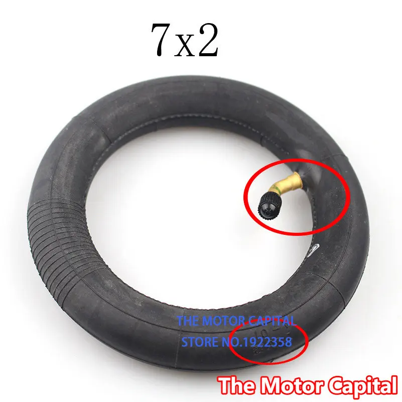 NewButyl inner tube 7x2 175x50 for Electric Scooter tyre 7 inch Wheel Chair Truck baby carriage tire iner high qualiy