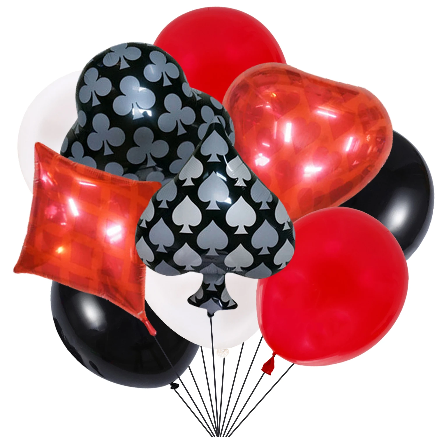

Casino Theme Party Balloons, Playing Cards, Dice Supplies, Las Vegas Party, Poker Events, Night Birthday