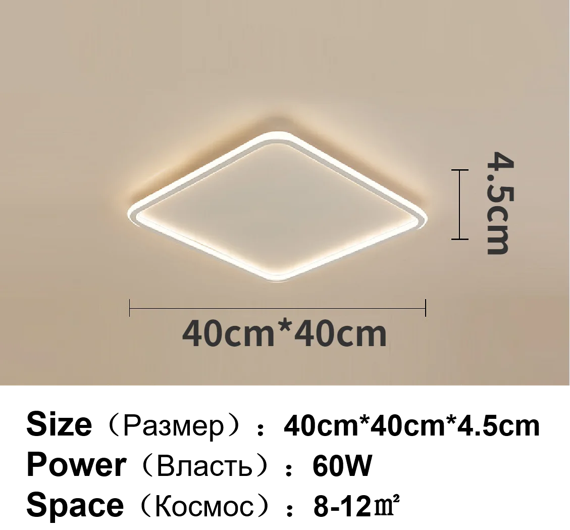 ceiling lights for hall Ultra-thin Led Ceiling Lights Modern Design Simple Home Decoration Living Room Bedroom Children's Room Fixtures Remote Control ceiling pendant Ceiling Lights