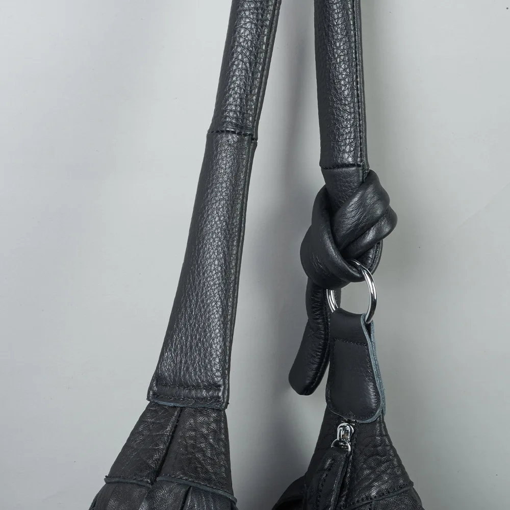 Long Tassel Design Women Crossbody Bags Soft PU Leather Female Shoulder Bag Weave Messenger Sling Bag big Bolsa Feminina