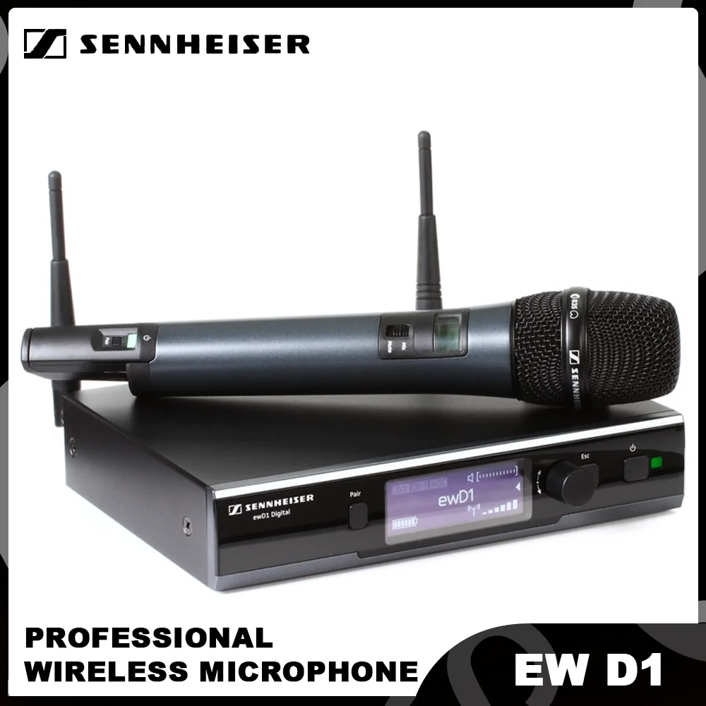 Ew D1 Con E835 E835S Uhf True Diversity Sistema Microfono Wireless Professionale Digitale Confezione Semplice Per Prestazioni Sul Palco