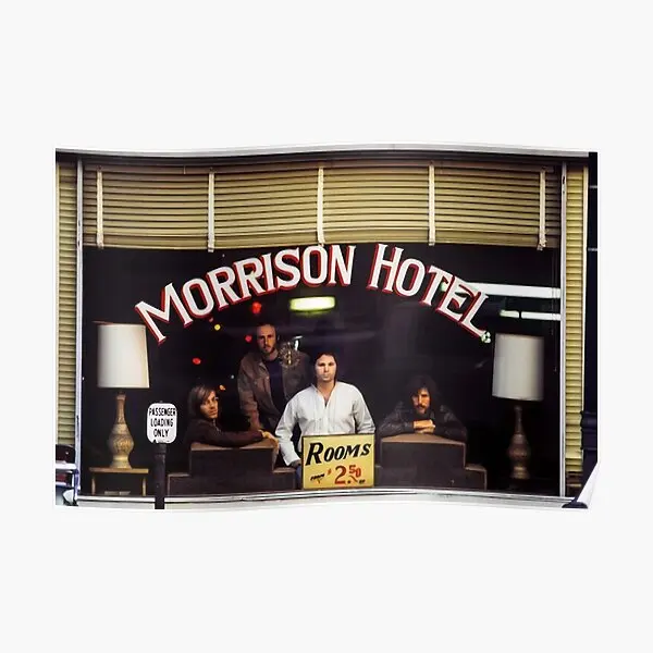 

Morrison Hotel Poster Home Art Wall Funny Print Mural Painting Modern Vintage Picture Decoration Room Decor No Frame