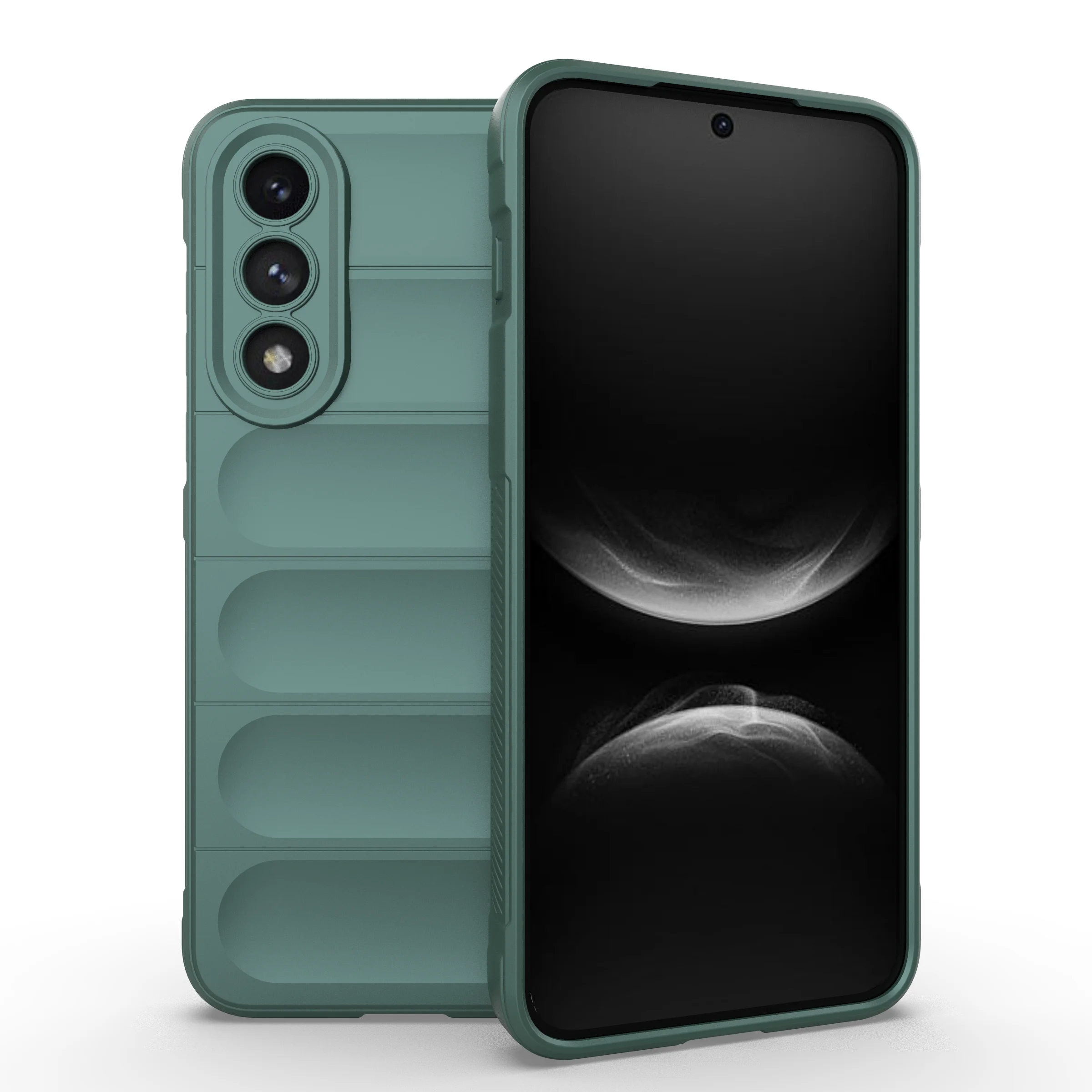 Luxury Silicone TPU Back Bumper Case - Soft, Skin-Friendly Protective Cover