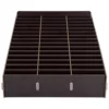 Mobile Phone Storage Box Wood Stand Desk Organizer Cell Holder Classroom Telephone Maple Staff Locker 2