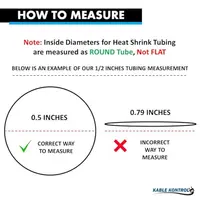 ท่อหดความร้อน 3/4 นิ้ว ยาว 10 ฟุต สีน้ำตาล อัตราการหดตัว 2:1 สำหรับงานอุตสาหกรรม ปลอกหุ้มสายไฟฟ้าสำหรับฉนวนสายไฟ 2