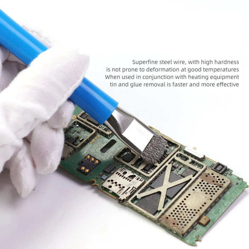 Dual-Head Anti-Static Cleaning Brush for Electronics & PCB Maintenance