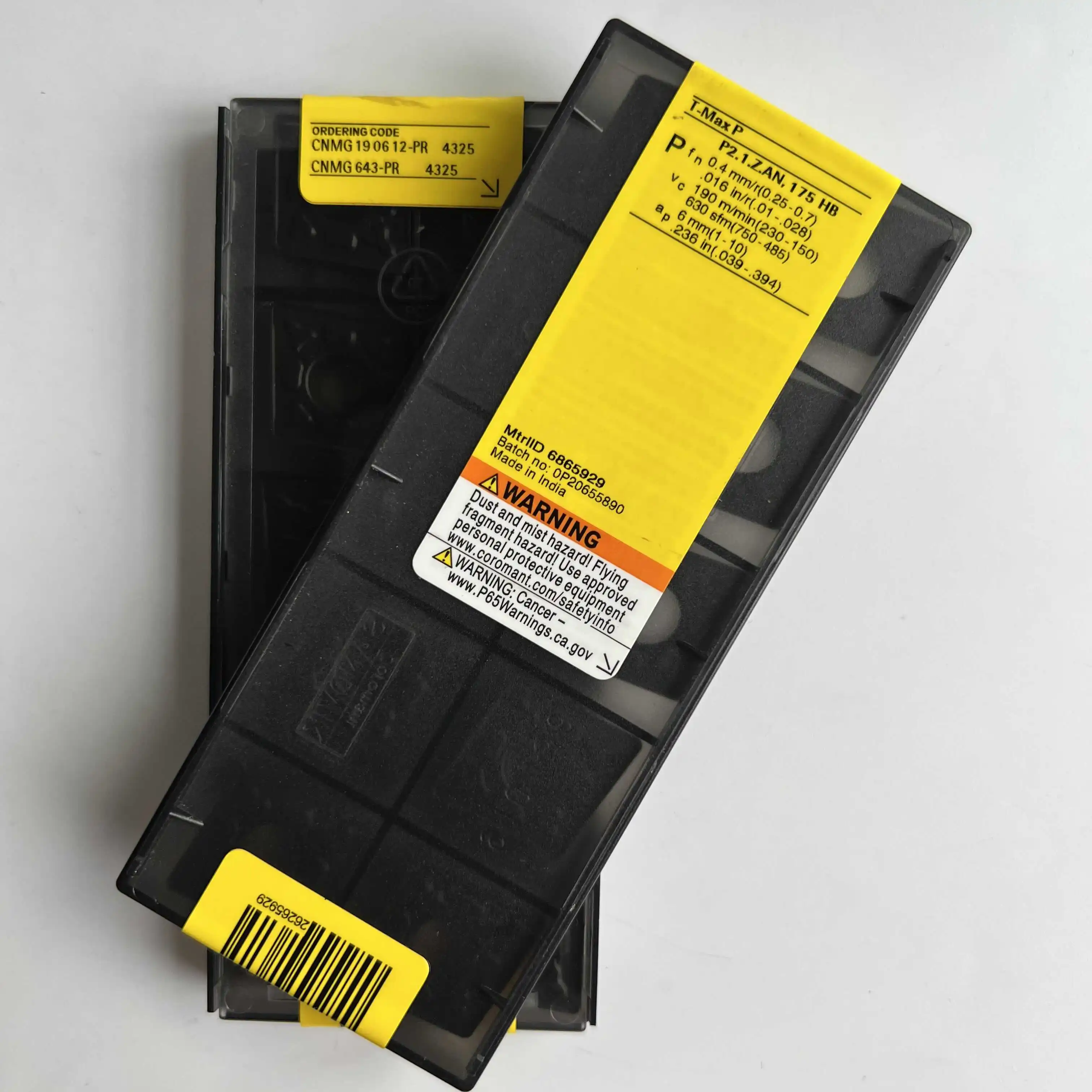 

CNMG190612-PR 4325 / Carbide Blades 10 Pieces