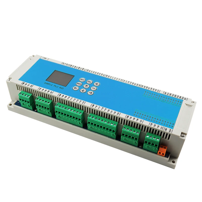 

Простой аппарат все-в-одном PLC 32-in 32-out транзисторный выход ПЛК 4-канальные импульсные выходы с 2-канальной связью RS485