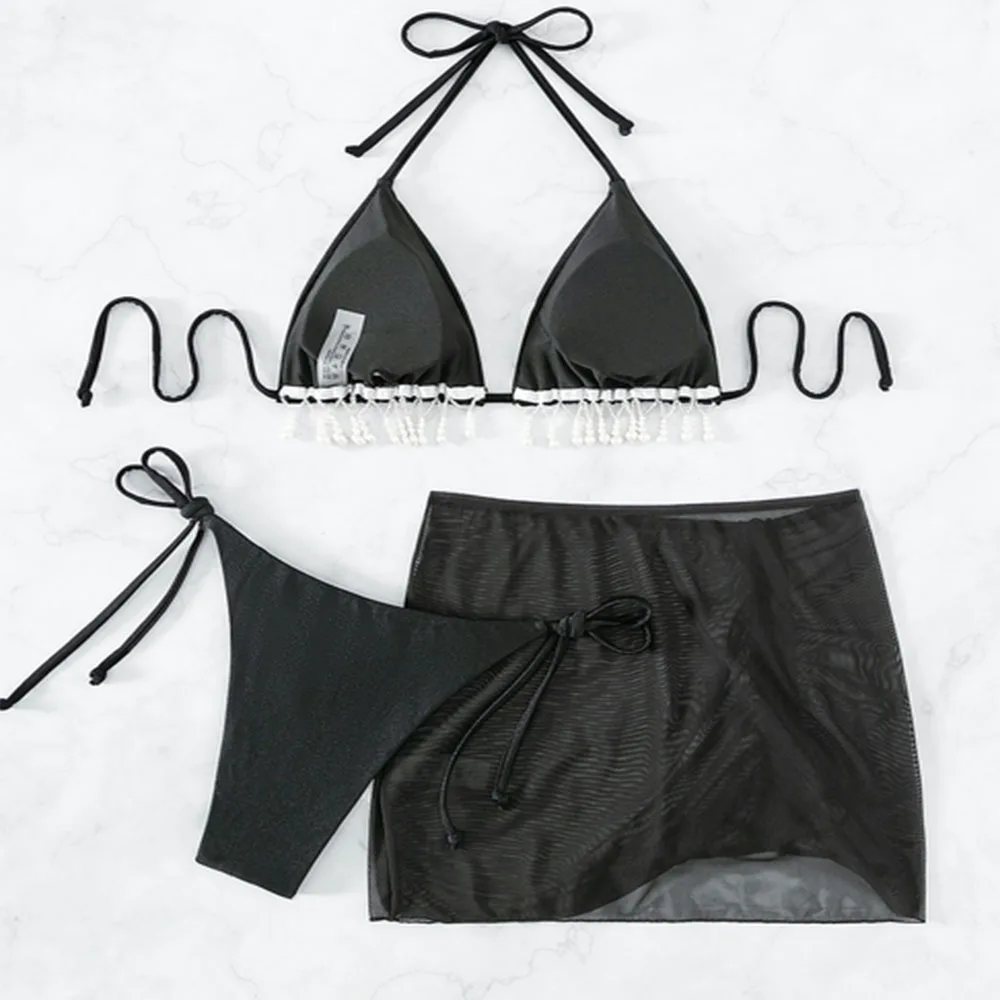 KNOW DREAM Sexy Bikinis Women Swimsuit Summer  3pieces Micro Bikini 2024 Women Swimsuit Female Swimwear Thong Bikinis Set
