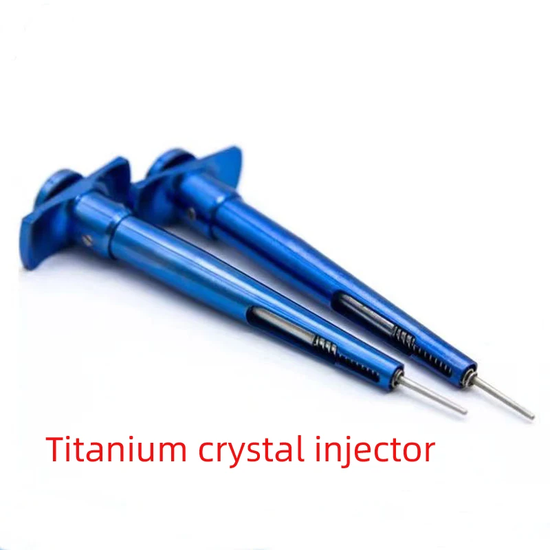 

Titanium Alloy Crystal Implanter Ophthalmic Microscopy Instrument 5802 Modified Artificial Bolus DInjection Evice
