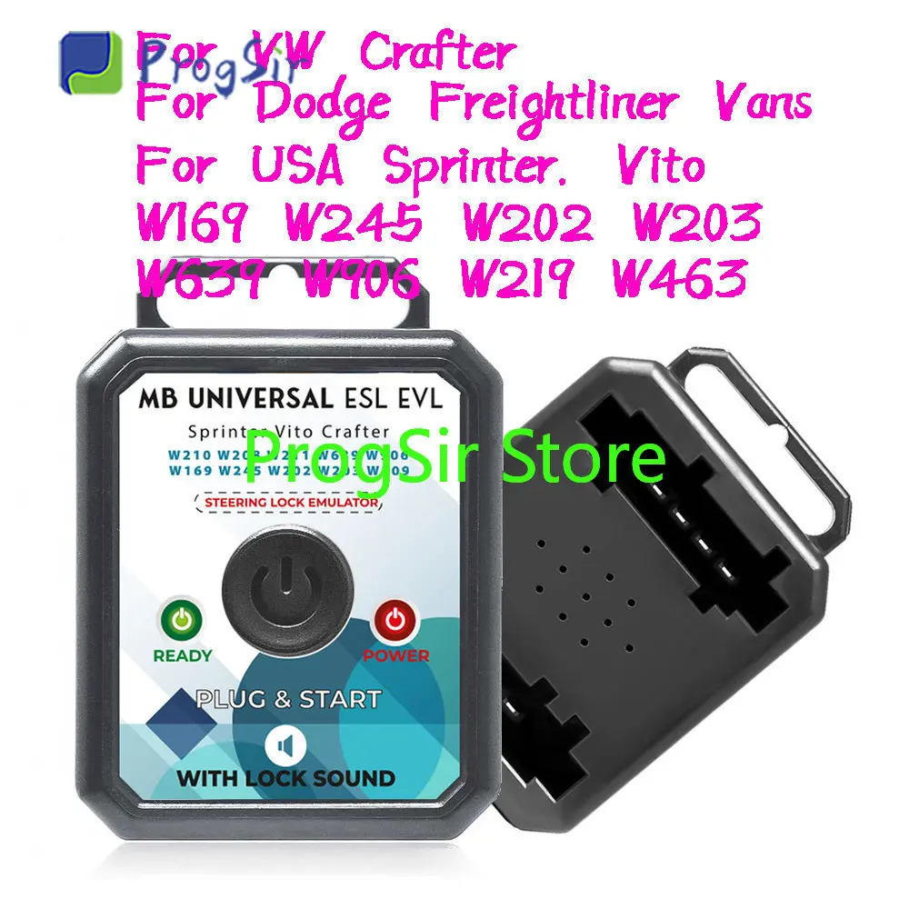 ESL ELV Steering Lock Emulator For VW Crafter Dodge Freightliner Vans