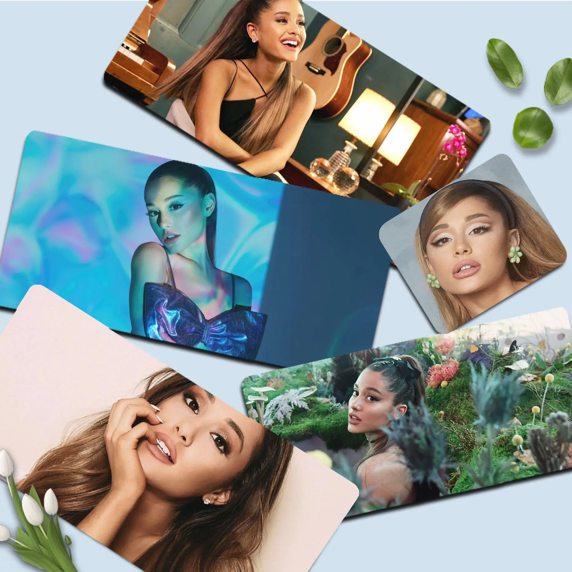 

A-Ariana-GrandeS Mousepad Girl Pad Keyboards Mat Rubber Gaming Mousepad Desk Mat Size For Large Edge Locking Game Keyboard Pad