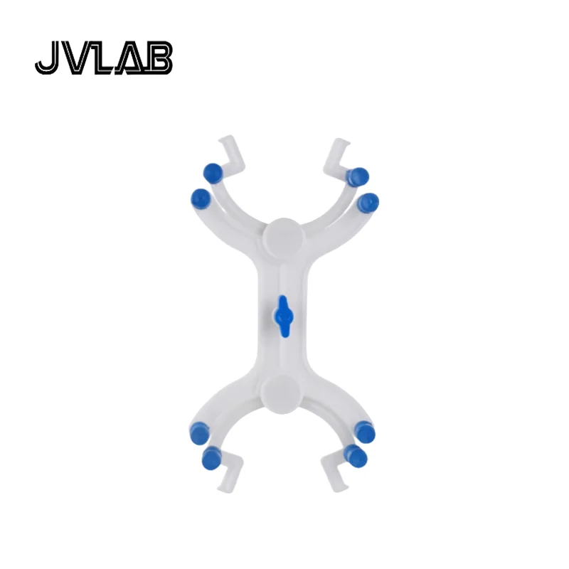 Laboratory Double-Buret Clamp Plastic Burette Clip Holder Beaker Clip