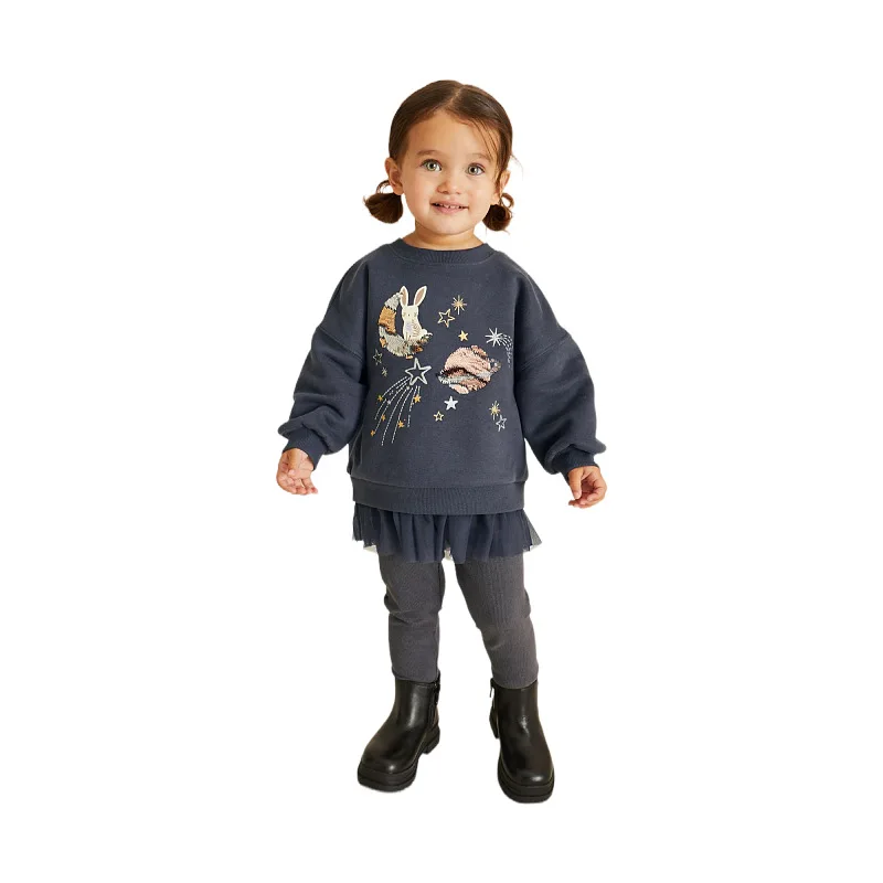 2-7T Princess Dresses Long Sleeve Children's Clothes - Uniqwear