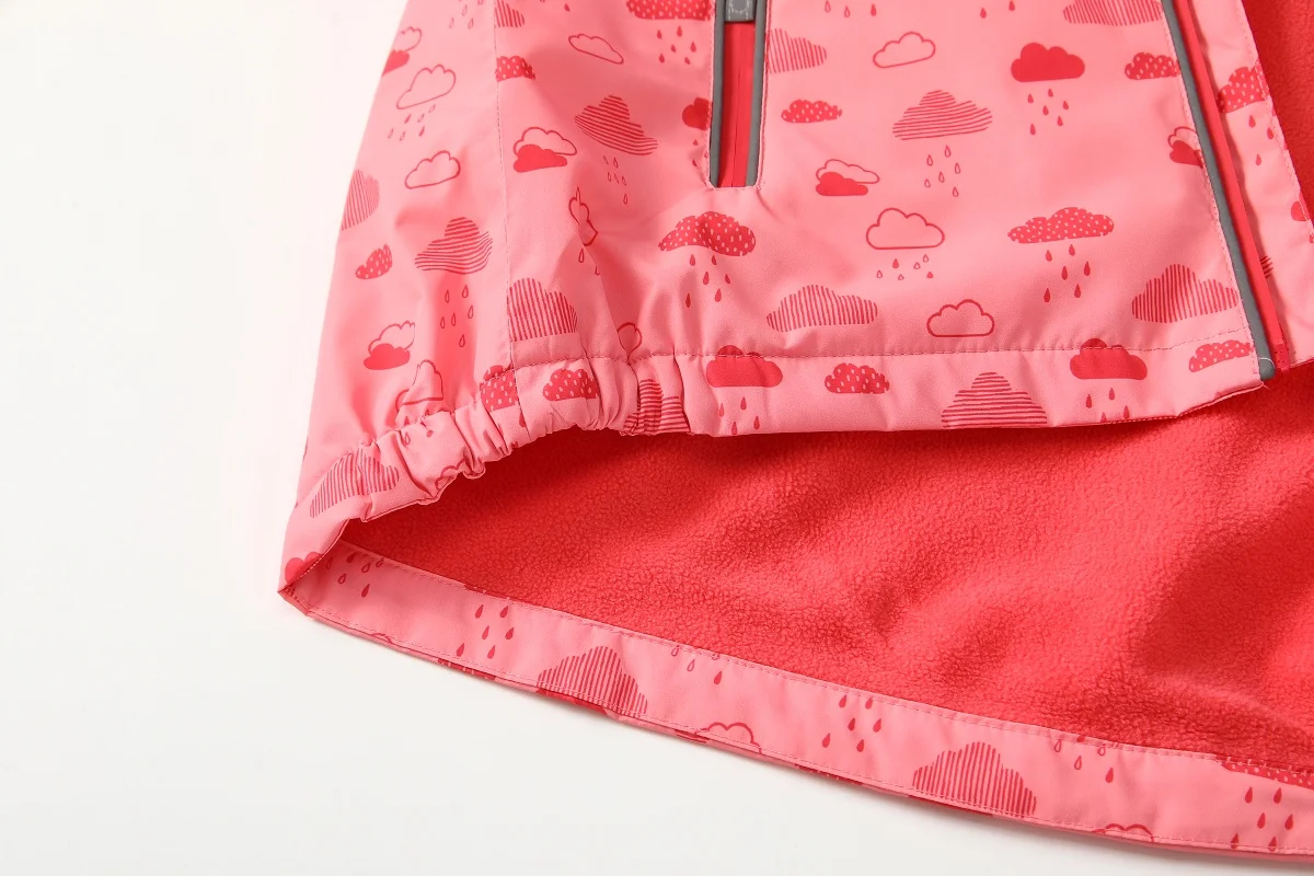 HONEYKING Baby Regenmantel Anzug Kinder Kleidung Set Wasserdichte Overalls Mädchen Overall Jacke Und Hosen Combo für Kinder – Detail 14