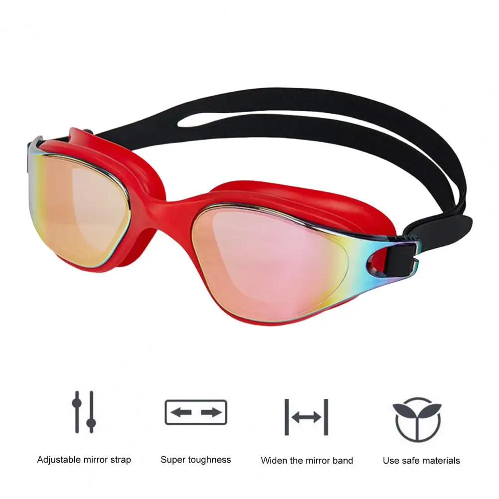 Swim Eyewear Swimming Goggles Professional Anti fog Swim Goggles with Uv Wide View for Men Women for Leak free