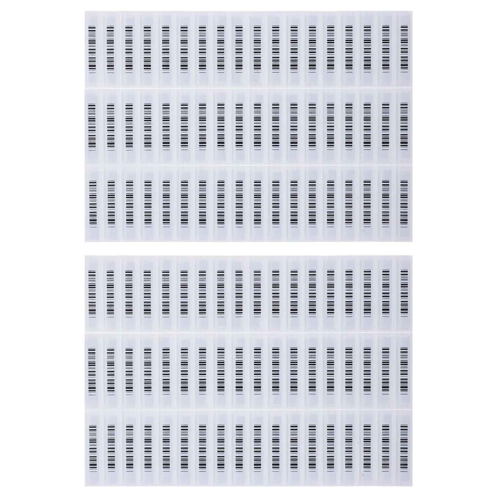 108Pcs 슈퍼마켓 도난 방지 음향 자기 라벨 화장품 상품 보안 태그 신뢰할 수 있는 경량 간편한 작동