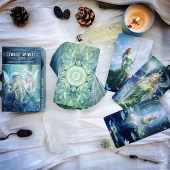🌿🔮 14-Premium Contemporary Tarot Decks. 1) Forest Spirit Tarot – 78-Card Deck with Multilingual Guidebook 3