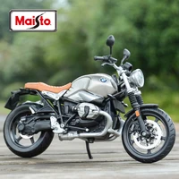 Maisto 1:12 BMW R nineT Scermber Die Cast Vehicles Collectible Hobbies Motorcycle Model Toys 1