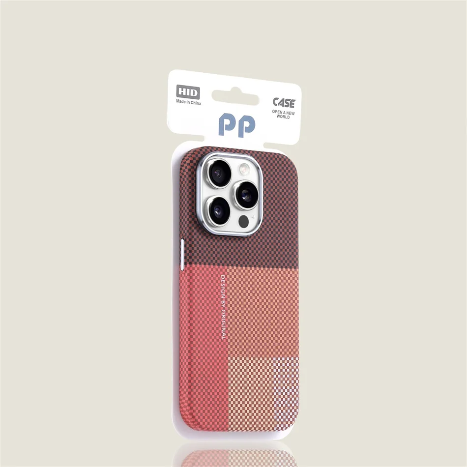 آيفون 17 16 15 14 برو ماكس رقيقة جدا ألياف الكربون...