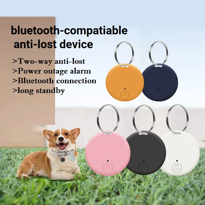 

Portable GPS Tracker for Old Men Kid Pet Bluetooth-compatiable 5.0 Mobile App Tracking Smart Anti-loss Device Cat Dog Locator