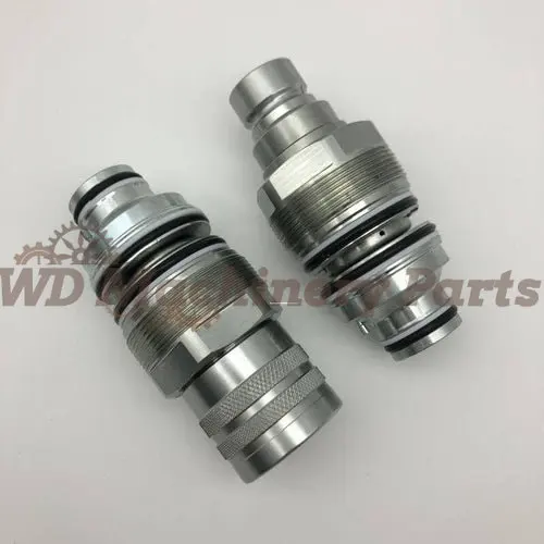 

6679837 6680018 Hydraulic Quick Connect Coupler 46mm Thread for Bobcat 753-883/ A220 - A770/S130 - S770/T140 - T870