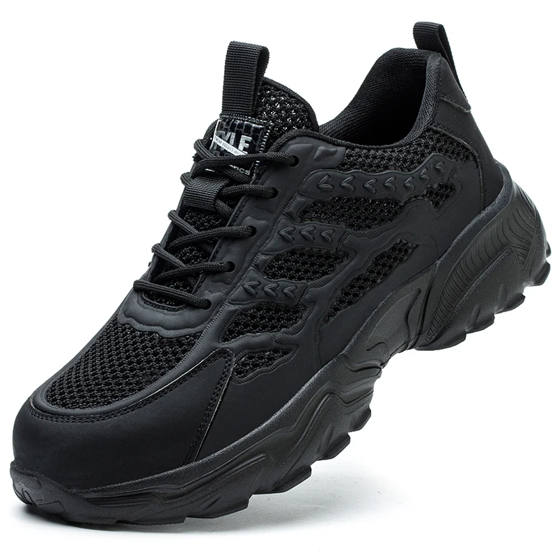 أحذية أمان شبكية قابلة للتنفس للرجال أحذية واقية ب...