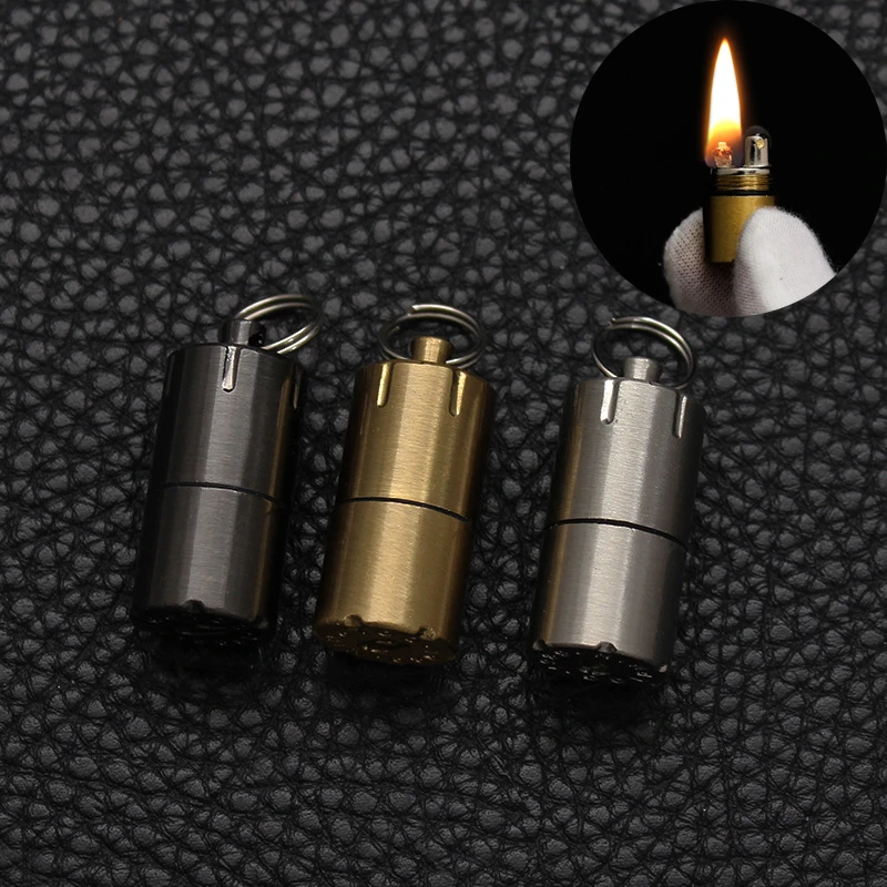 Mini Diesel Torch Lighter Portable Keychain Lighters Kerosene Lighter