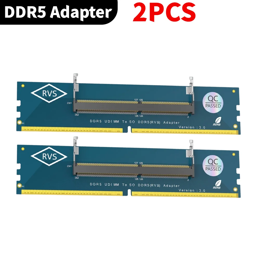 DDR5 SO-DIMM to U-DIMM Memory Adapter