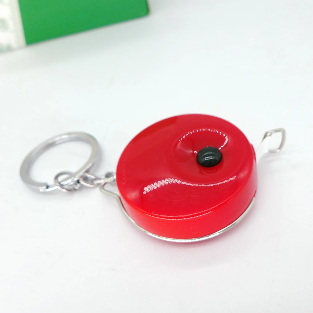 1,5 m Doppel Skala Tragbare Maßband Mit Keychain Weichen Maßband für Gewicht Verlust Medizinische Körper Messung Schneider Werkzeug – Detail 11