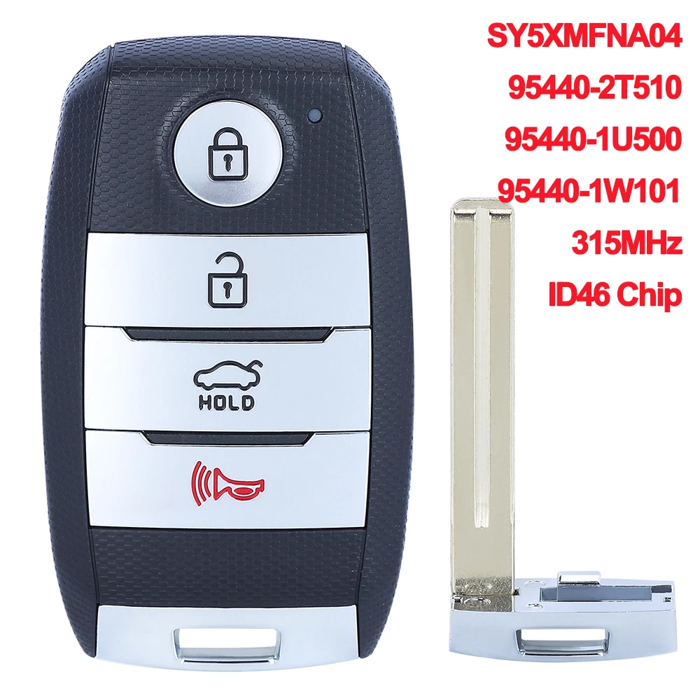Enhanced Smart Remote Key 315/433MHz