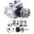 125CC 4 Stroke Semi Auto Engine Motor 4 Speed W/ Reverse for ATV Go Kart