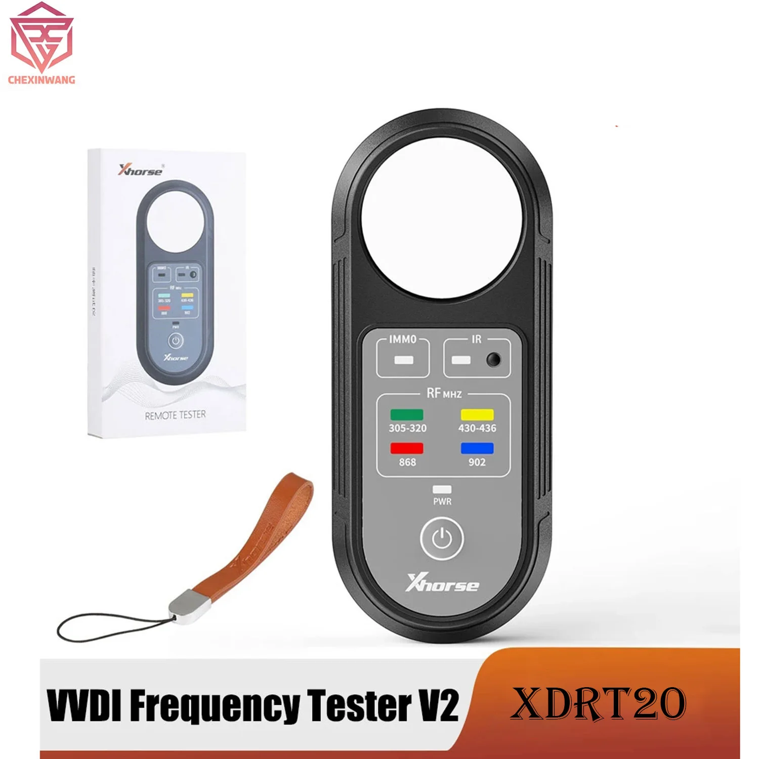 

Пульт дистанционного управления Xhorse VVDI XDRT20, Инфракрасный тестер 315 МГц 868 МГц 433 МГц, инструменты для программирования всех автомобильных ключей, удаленный тестер частоты