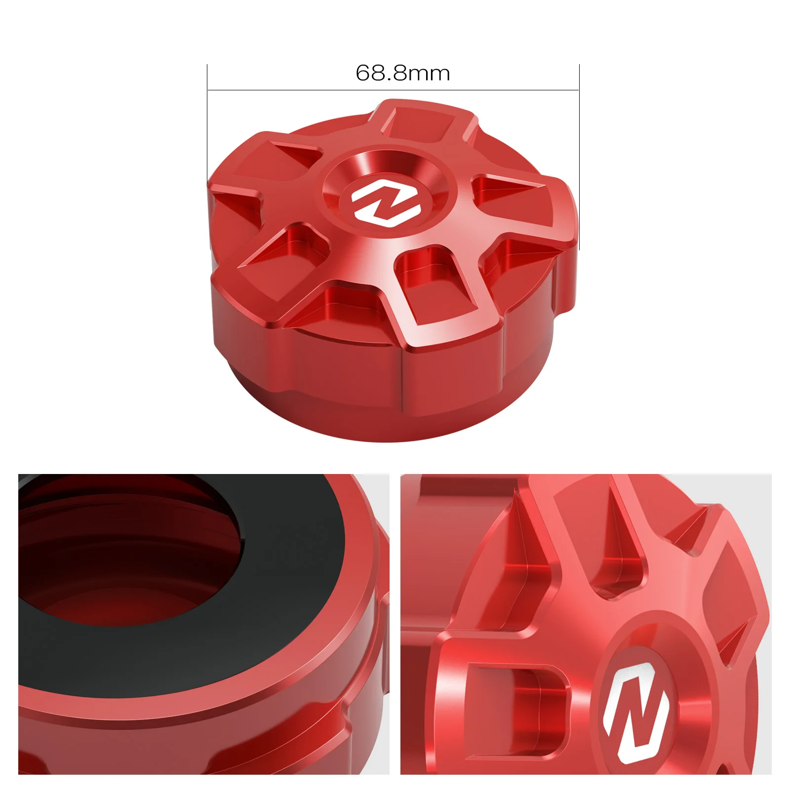NICECNC Für Honda Talon 1000R SXS10S2R 2019-2022 1000R-4 SXS10S4 2020-2022 Tankdeckel Aluminium Kraftstofftankdeckel ATV Zubehör – Detail 11