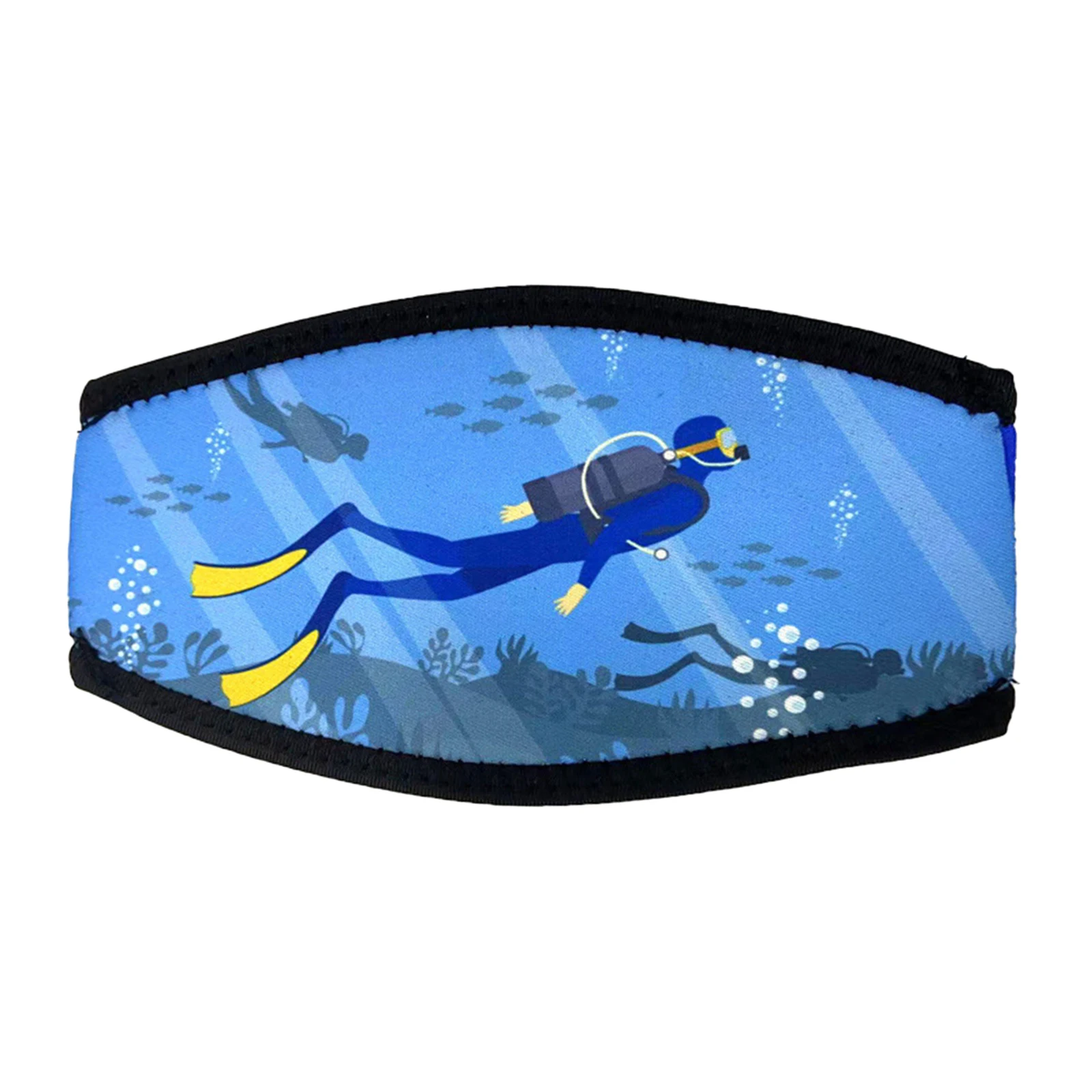 COPOZZ 남녀공용 전문 수영 고글, 김서림 방지, UV 보호, 방수 수영 안경, 수영 아이웨어 8 편안한 네오프렌 다이빙 마스크 머리띠 커버, 수영 스노클링 수상 스포츠용 마스크 스트랩 커버, 패딩 헤드 보호 마스크