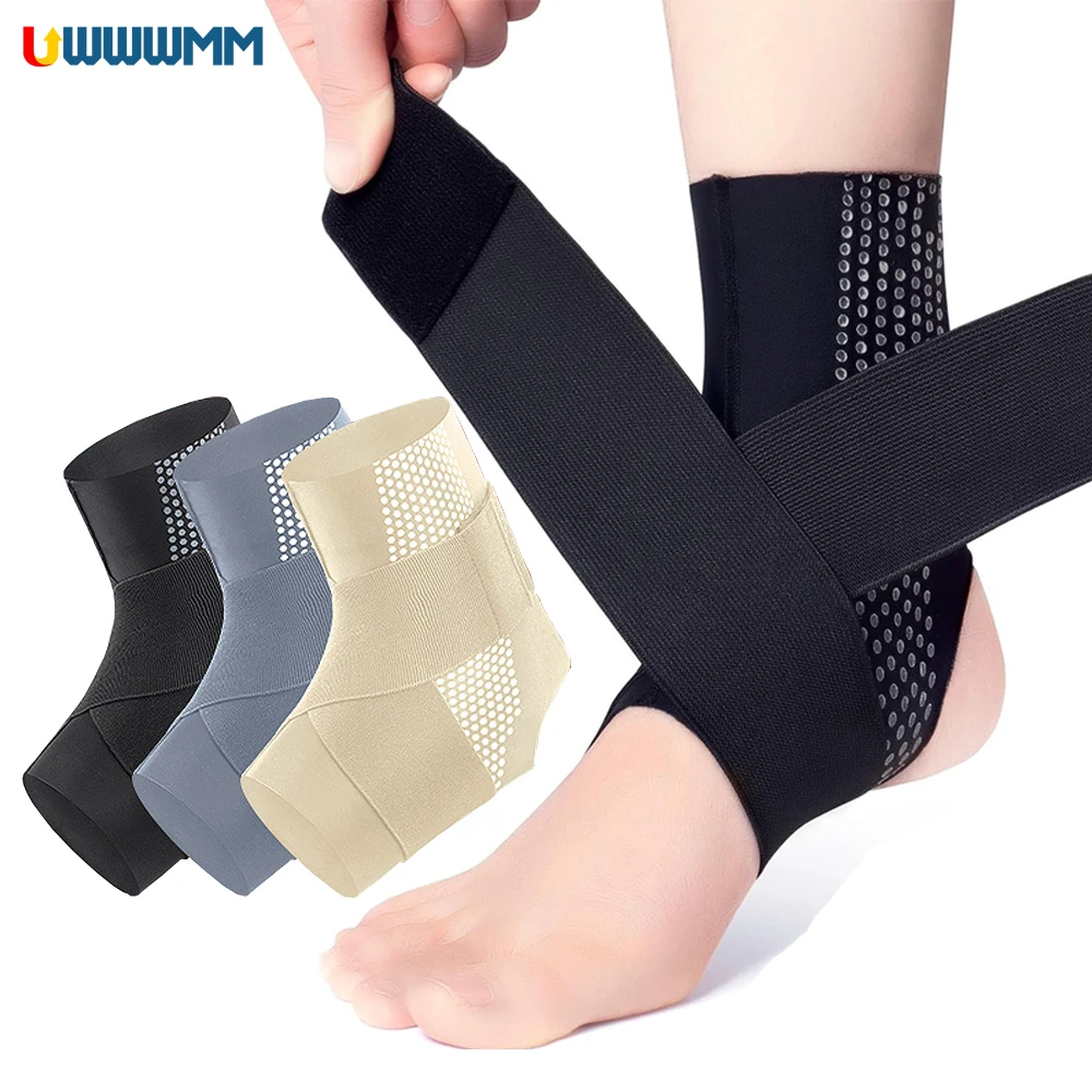 Adjustable Compression Ankle Sleeve Socks Brace for Tendonitis Swelling Pain 1Pcs Women Men