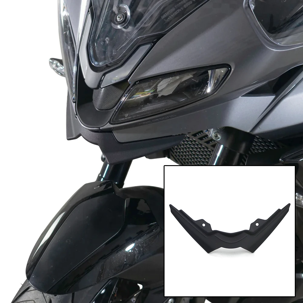 For Tiger Sport 800 660 TIGER800 Sport Front Fender Mudguard Beak Lip Nose Cone Extension Cover Extender Spoilers Tiger660 2022