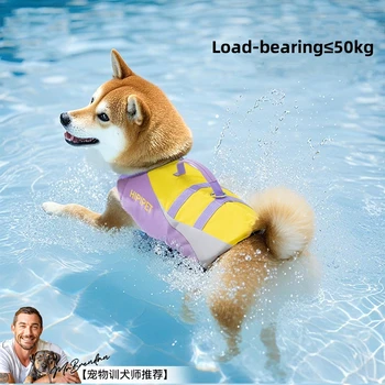 Color Block Dog Life Vest 1