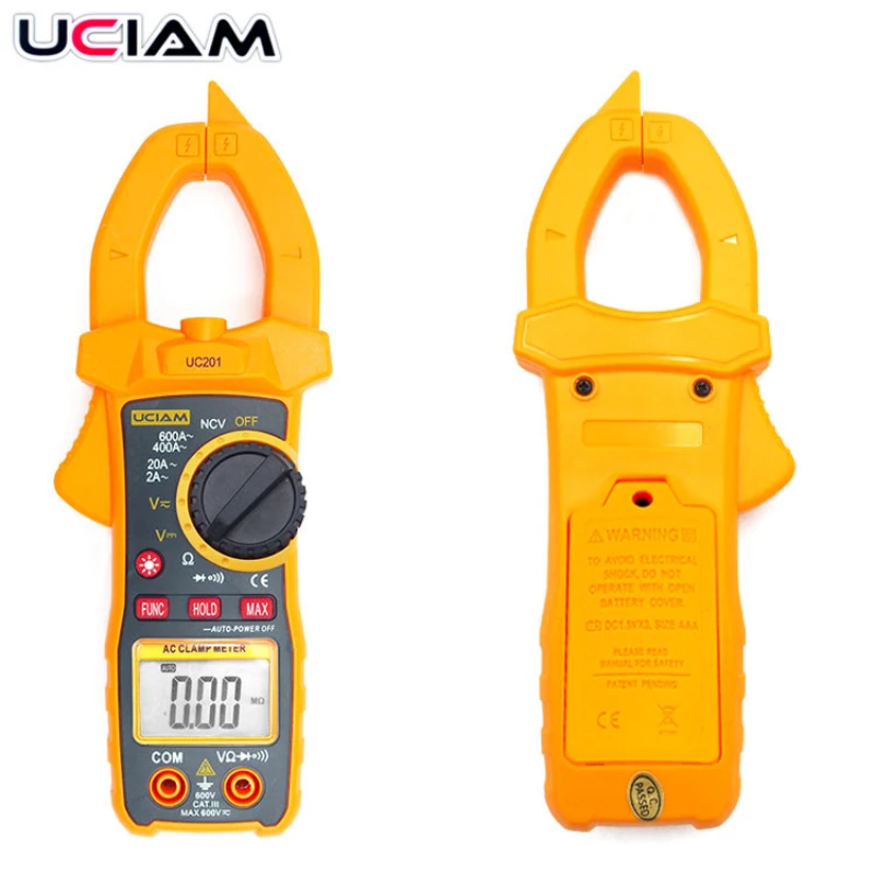 

Цифровой измеритель зажимов Alliance Wenxin Uc201, цифровой мультиметр зажимного типа с цифровым дисплеем, цифровой измеритель емкости с зажимом и защитой от сгорания