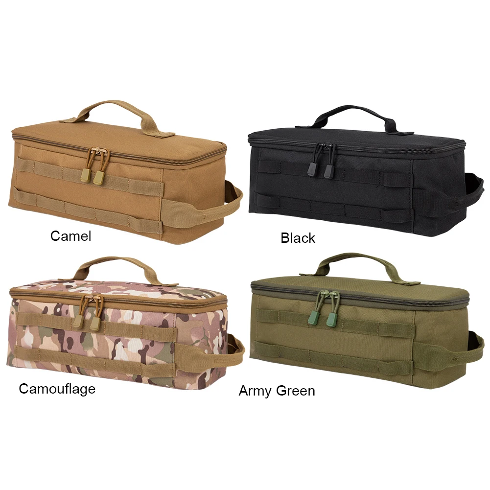 Camping Storage Bag Large Capacity Gas Canister Picnic Bag Multifunctional For Family Activities