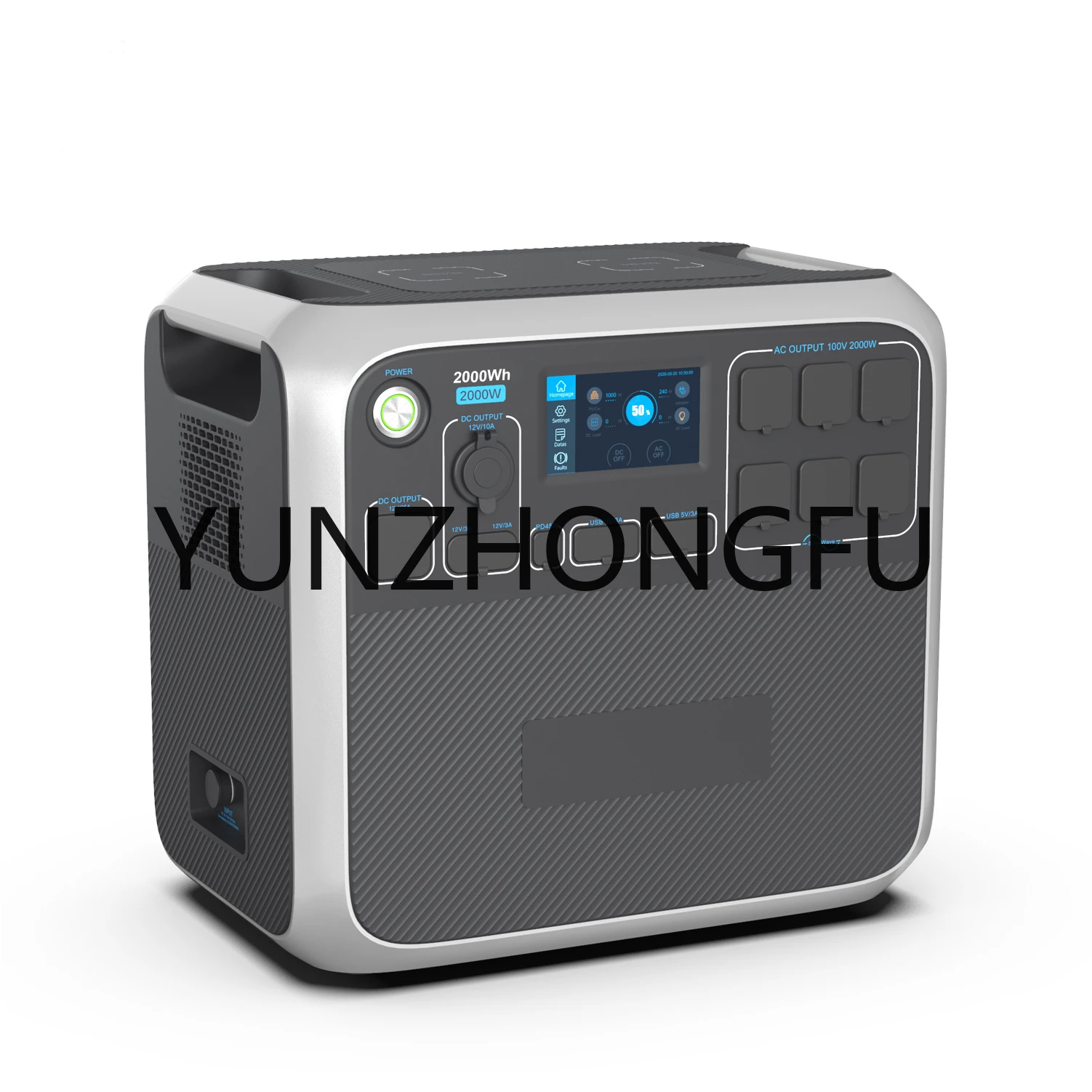 Us Best Seller 2000W Batteria Di Backup Portatile Ac200P Generatore Solare Esterno 2000Wh Power Bank E Power Station