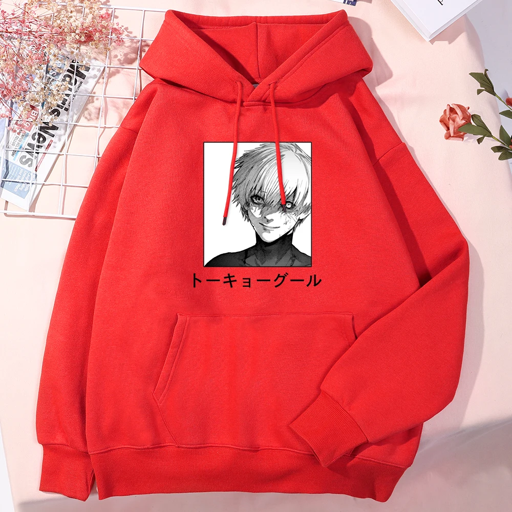

Мужская толстовка с капюшоном Ken Kaneki с принтом Токийский Гуль, Модный пуловер оверсайз, уличная Толстовка с длинным рукавом, простая удобная мужская Толстовка