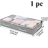 1pc/2pcs/3pcs Dustproof Under Bed Storage Box with Reinforced Handles for Comforter Blanket  Pillow and Toys Bedroom Accessories 3