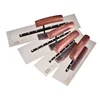 4 Pcs/set Professional Concrete Wooden Handle Plaster Trowel for Wall Plastering Skimming Trowel Building Drywall Tools 1