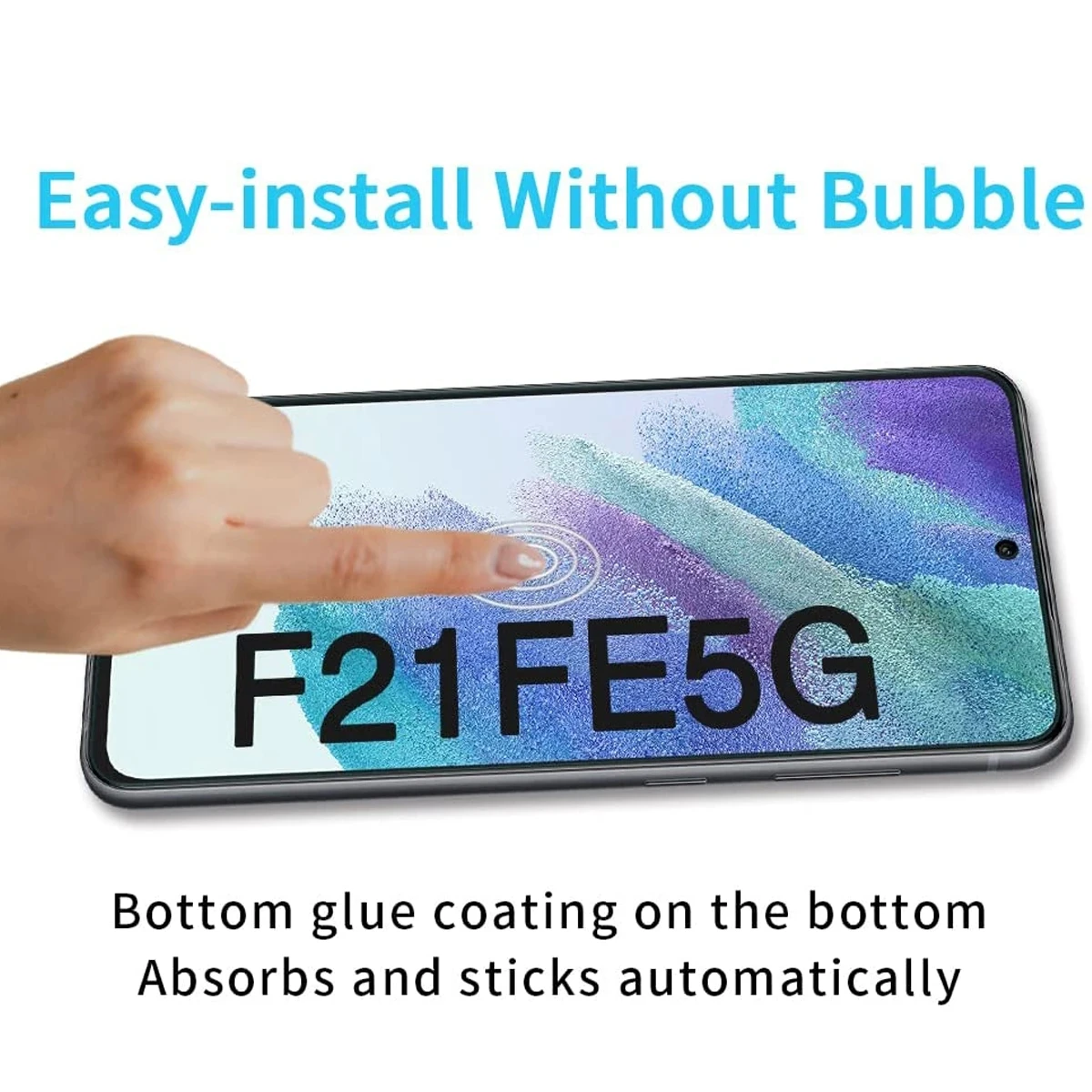 Tempered Glass for Samsung Galaxy A73 A72 A33 A51 A52S A22 A42 S21 S22 S23 Plus S20 FE S24 Ultra Finger Print Screen Protectors